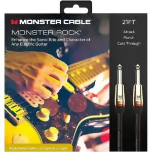 Cable para Instrumento Monster Rock 21ft/6.4M